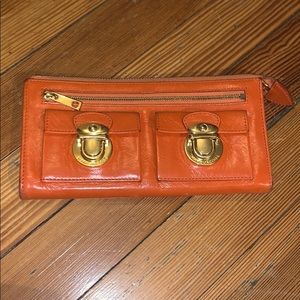 marc jacobs mini wallet orange